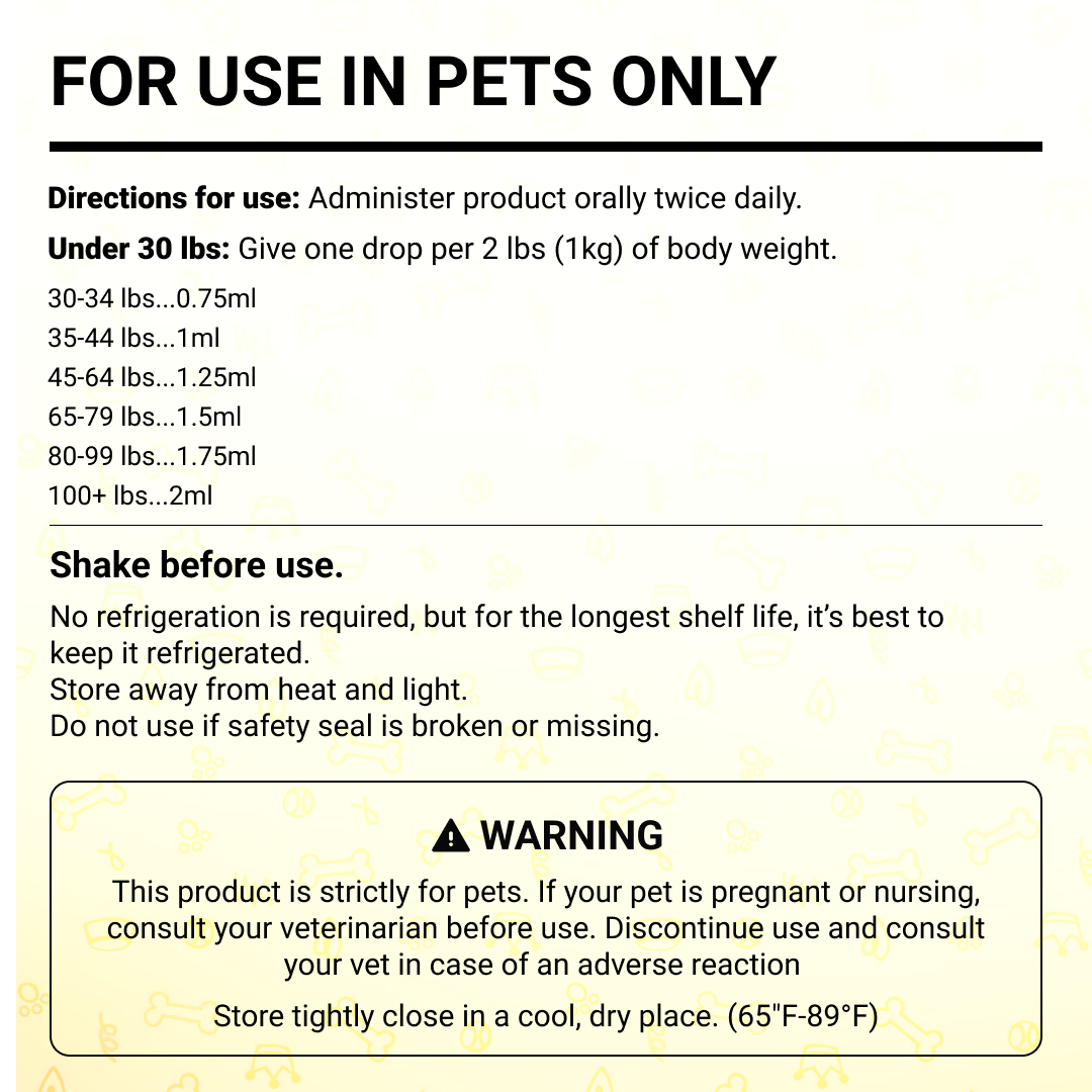 6x AuraPets Nano Drops -E