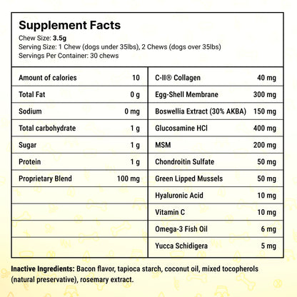 1x HIP & JOINT SUPPORT FOR DOGS
