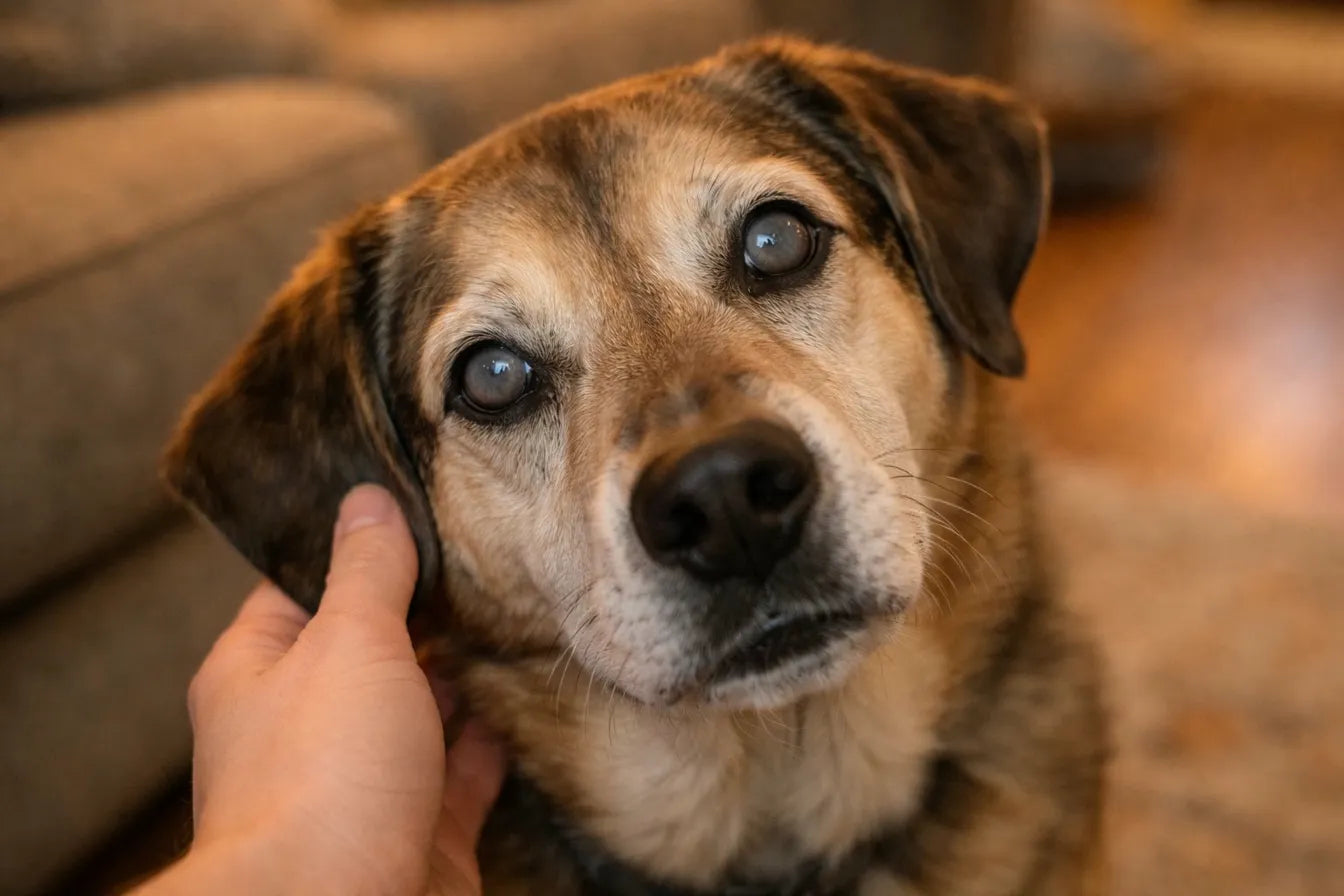 Your Dog Isn't Going Blind. Their Eyes Are Full of Debris.